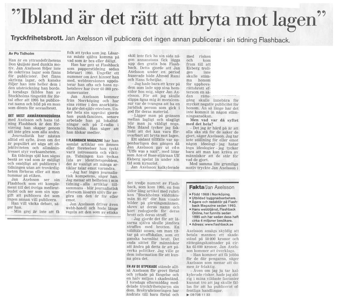 Flashback i media - Flashback.se